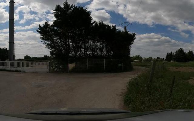 Vue depuis la rue — Déchetterie de Marsillargues