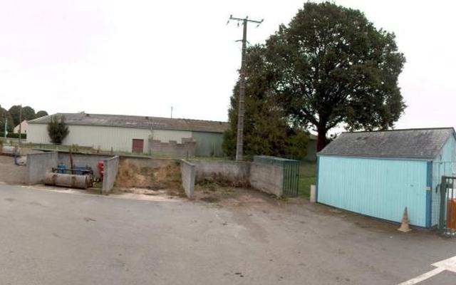Vue depuis la rue — Déchetterie de Cuillé
