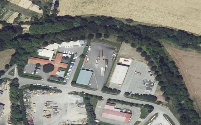 Vue aérienne — Déchetterie de Salles-sur-l'Hers
