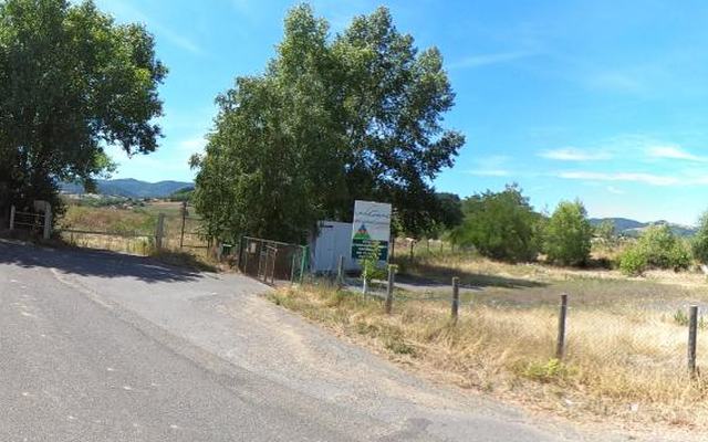 Vue depuis la rue — Déchetterie de Langeac