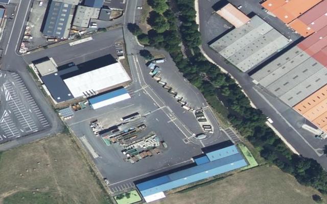 Vue aérienne — Déchetterie de l'Yser Aurillac