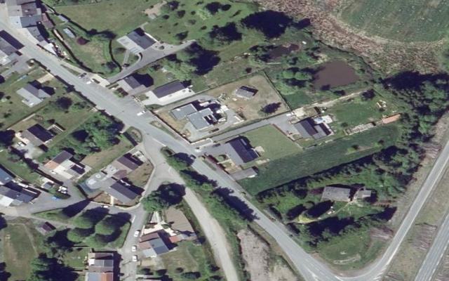 Vue aérienne — Déchetterie des Mazures