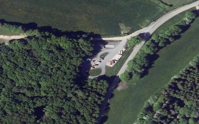 Vue aérienne — Déchetterie de Thin-le-Moutier