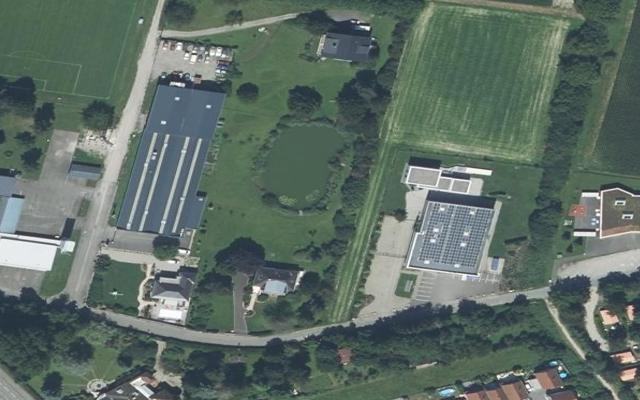 Vue aérienne — Déchetterie de Boofzheim