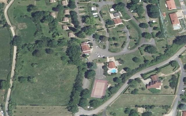 Vue aérienne — Déchetterie de Gannat