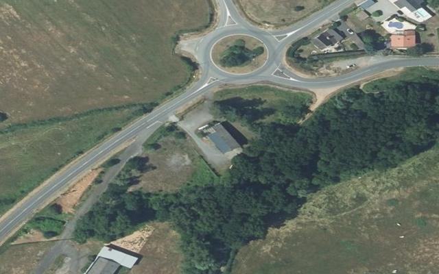 Vue aérienne — Déchetterie de Prémilhat