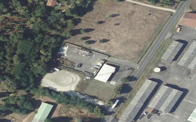 Vue aérienne — Déchetterie de Sore