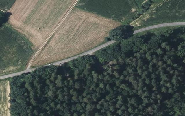 Vue aérienne — Déchetterie de Lucq-de-Béarn
