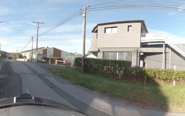 Vue depuis la rue — Déchetterie de Bidart