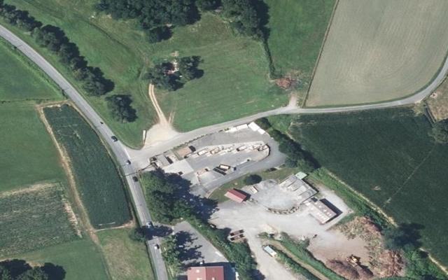 Vue aérienne — Déchetterie de Saint-Jean-de-Luz