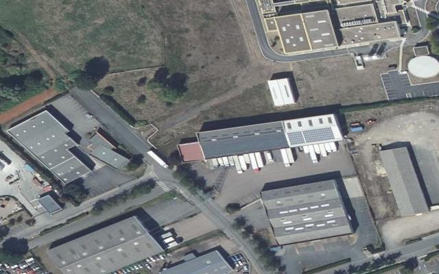 Vue aérienne — Déchetterie de Nevers Taupieres