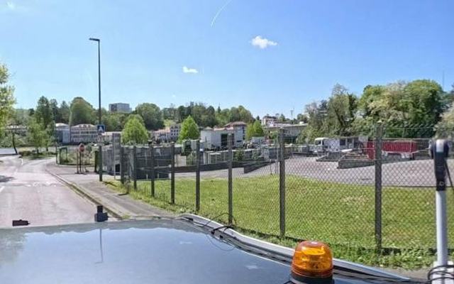 Vue depuis la rue — Déchetterie de Bayonne