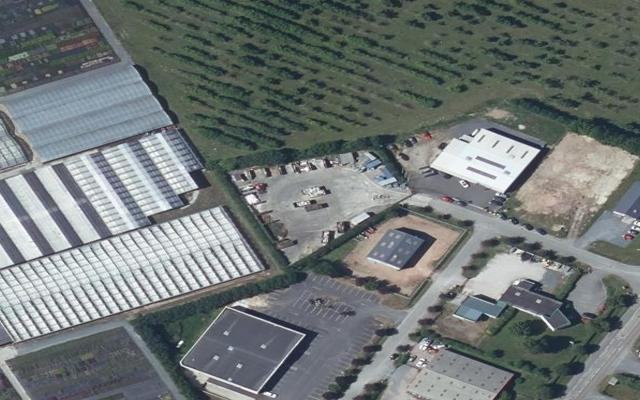 Vue aérienne — Déchetterie Cormeilles