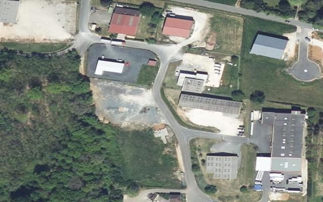 Vue aérienne — Déchetterie de Rouffignac-Saint-Cernin-de-Reilhac