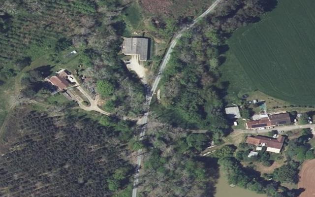 Vue aérienne — Déchetterie de Sanilhac (Breuilh)