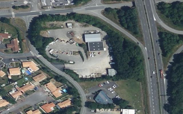 Vue aérienne — Déchetterie de Belleville