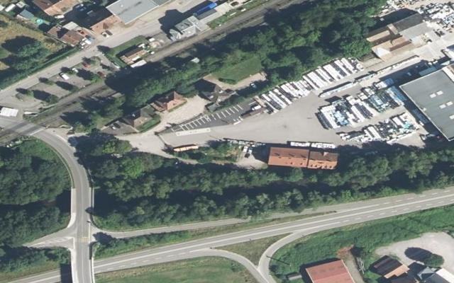Vue aérienne — Déchetterie de Muhlbach-sur-Bruche