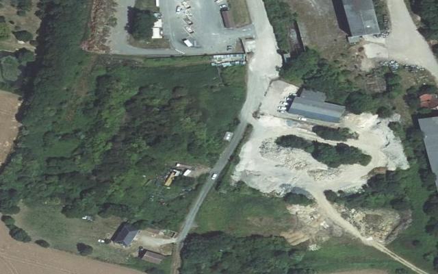 Vue aérienne — Déchetterie de Saint-Rémy-des-Monts