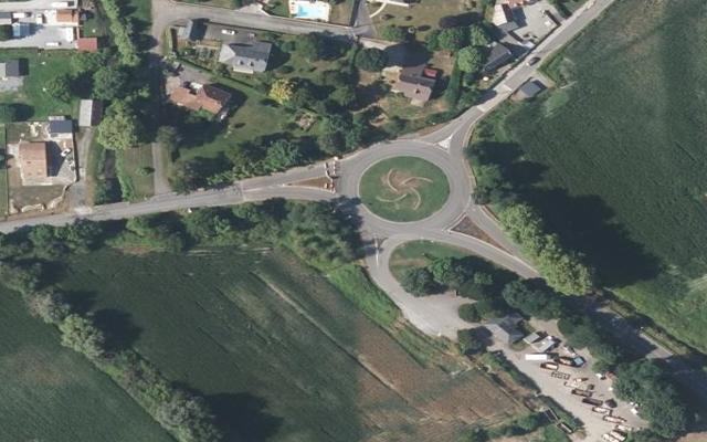 Vue aérienne — Déchetterie d'Assat