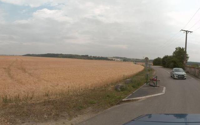 Vue depuis la rue — Déchetterie de Savigny-le-Sec