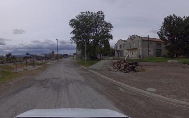 Vue depuis la rue — Déchetterie de Puichéric