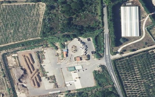 Vue aérienne — Déchetterie de Torreilles