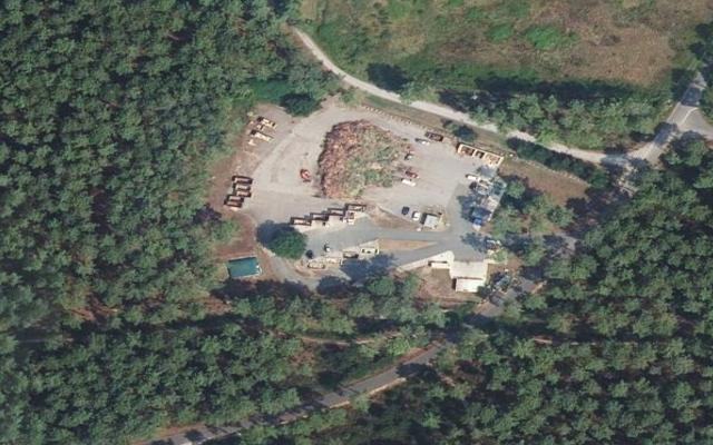 Vue aérienne — Déchetterie de Soustons
