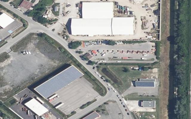 Vue aérienne — Déchetterie Montélimar Nord