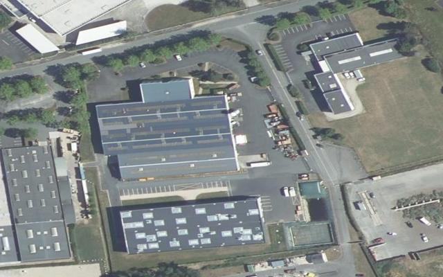 Vue aérienne — Déchetterie de Vendôme