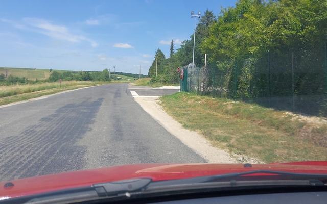 Vue depuis la rue — Déchetterie de Vinon