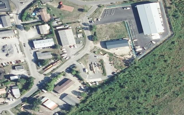 Vue aérienne — Déchetterie de Sanguinet