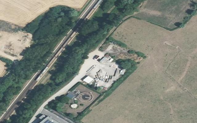 Vue aérienne — Déchetterie de Saint-Léger-sur-Dheune