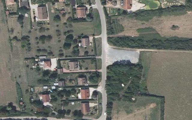 Vue aérienne — Déchetterie de Sennecey-le-Grand
