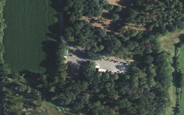 Vue aérienne — Déchetterie de Saint-Martin-de-Hinx