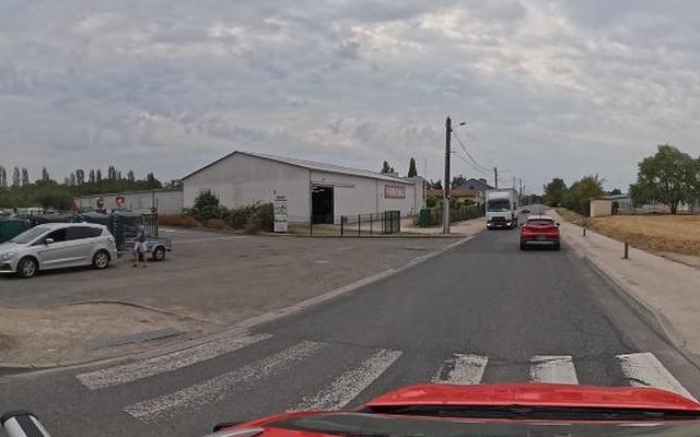 Vue depuis la rue — Déchetterie de La Ferté-Saint-Aubin
