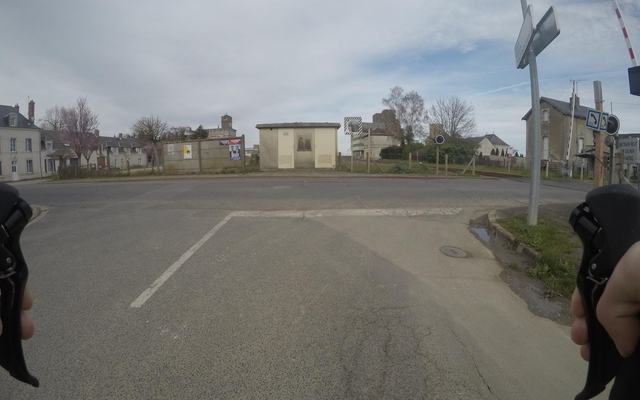 Vue depuis la rue — Déchetterie de Saint-Amand-Longpré