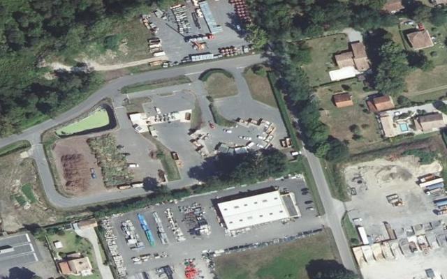 Vue aérienne — Déchetterie de Saint-Paul-lès-Dax
