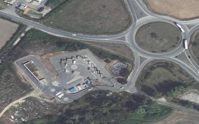 Vue aérienne — Déchetterie de Saint-Doulchard