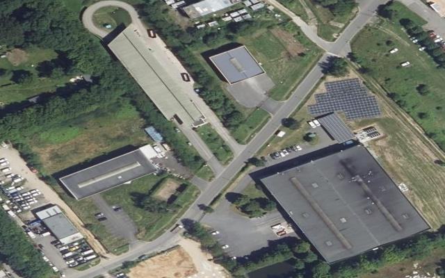 Vue aérienne — Déchetterie de Sainte-Geneviève