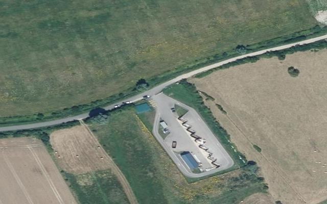 Vue aérienne — Déchetterie de Quend