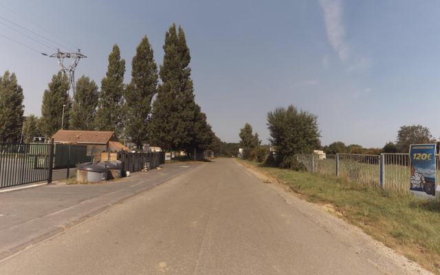 Vue depuis la rue — Déchetterie d'Orbec