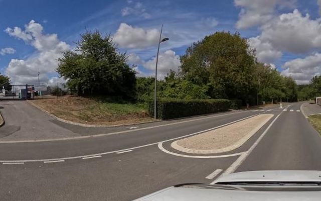 Vue depuis la rue — Déchetterie de Longueil-Sainte-Marie