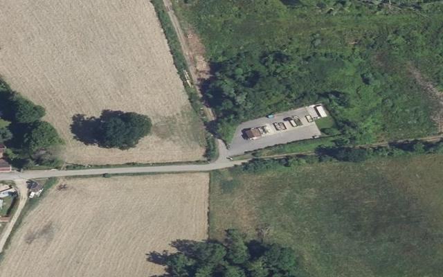 Vue aérienne — Déchetterie de Villers-Saint-Sépulcre