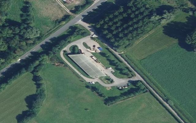 Vue aérienne — Déchetterie de Saint-Ouen
