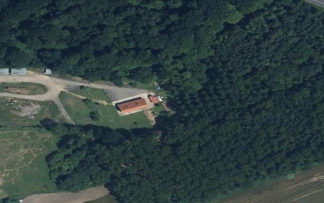 Vue aérienne — Déchetterie de Coucy le Château