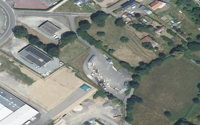 Vue aérienne — Déchetterie de la Ferté-Macé