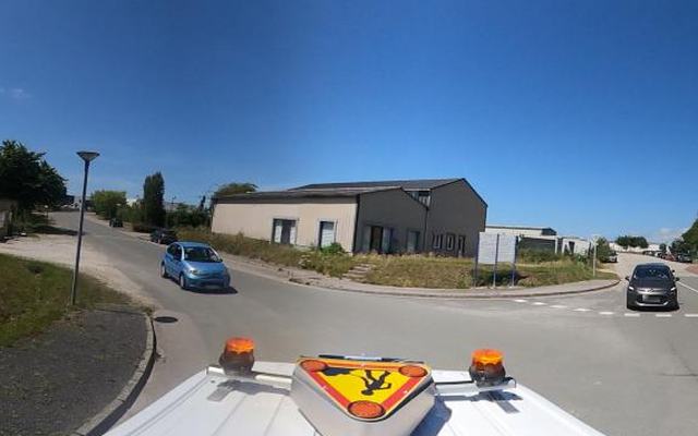 Vue depuis la rue — Déchetterie Les Pieux