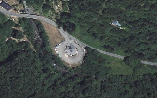 Vue aérienne — Déchetterie de Biert