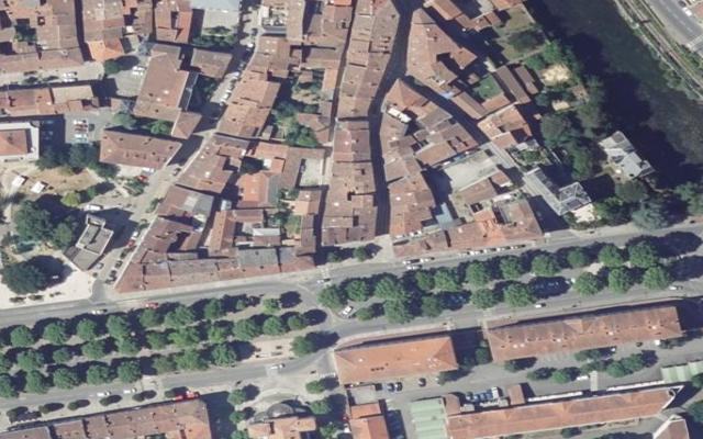 Vue aérienne — Déchetterie de Foix