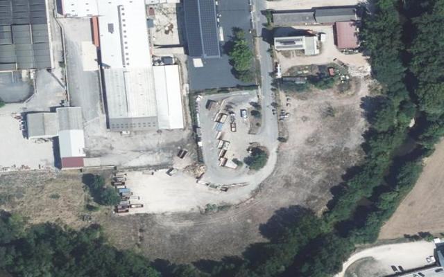 Vue aérienne — Déchetterie de Saint-Affrique